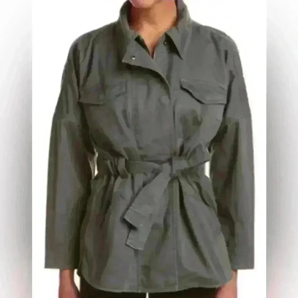 Athleta x Derek Lam  Greenwich Utility Jacket size Medium army green - Picture 1 of 10